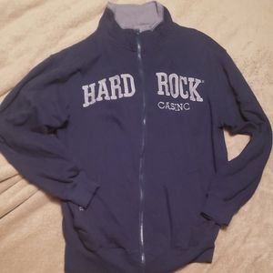 Hard rock casino zipup sweater